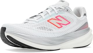 New Balance Men's 1080 V15 Running Shoe, Nb 103 White/Pink Heat, 11