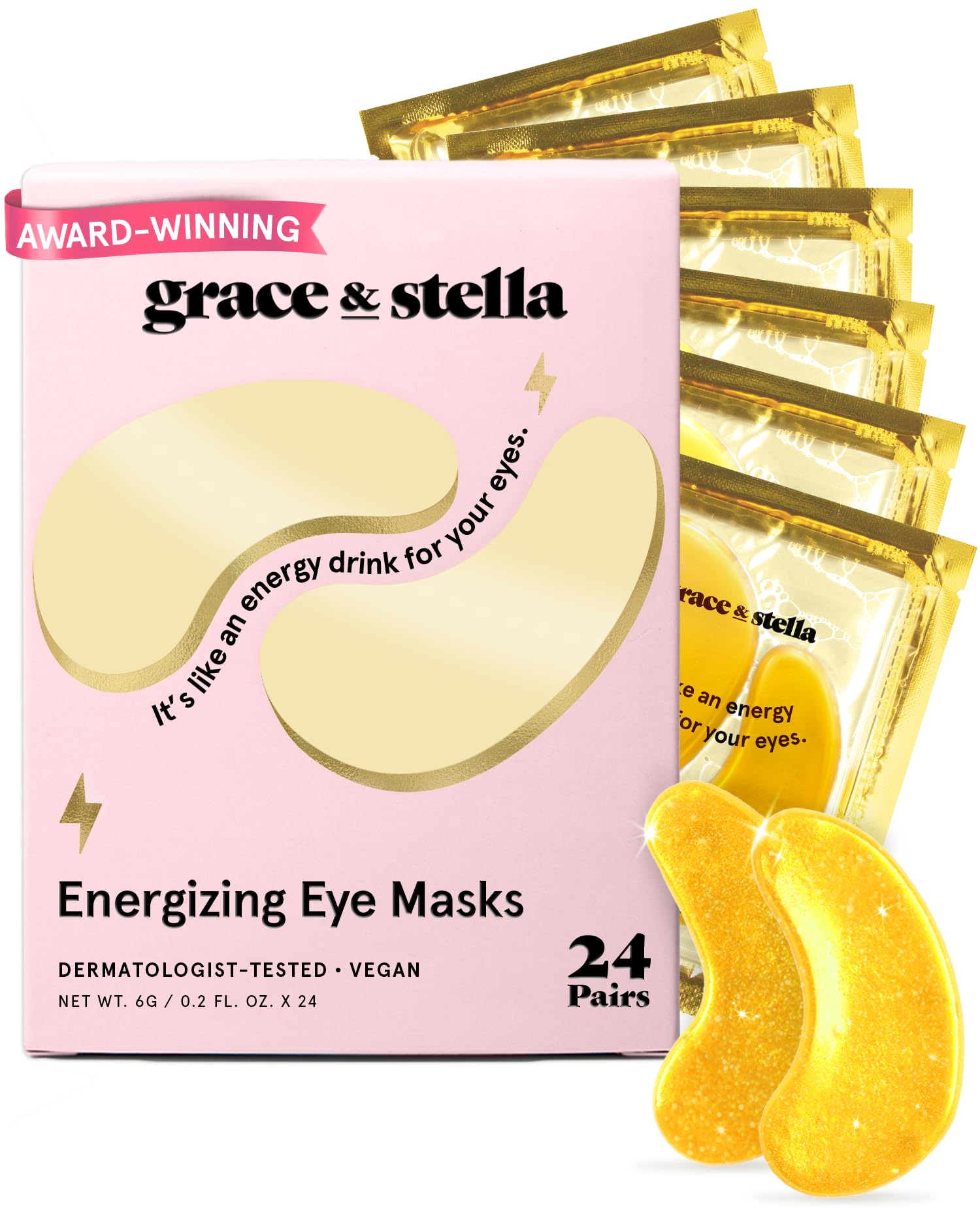 grace & stella Award Winning Eye Patches for Puffy Eyes - Birthday Gifts for Wom