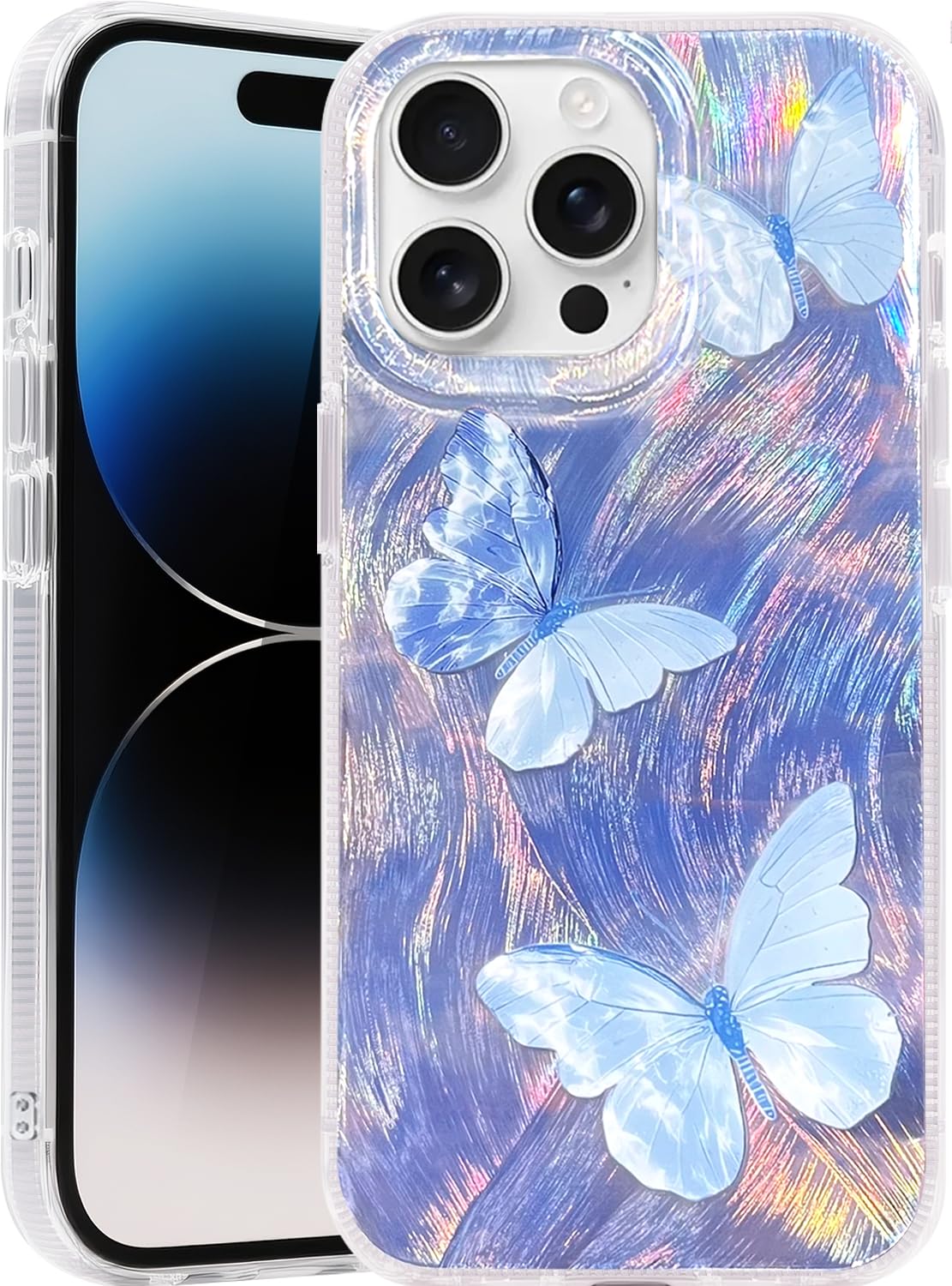 Compatible with iPhone 15 Pro Max Case,with [Shockproof Protective][Camera Prote