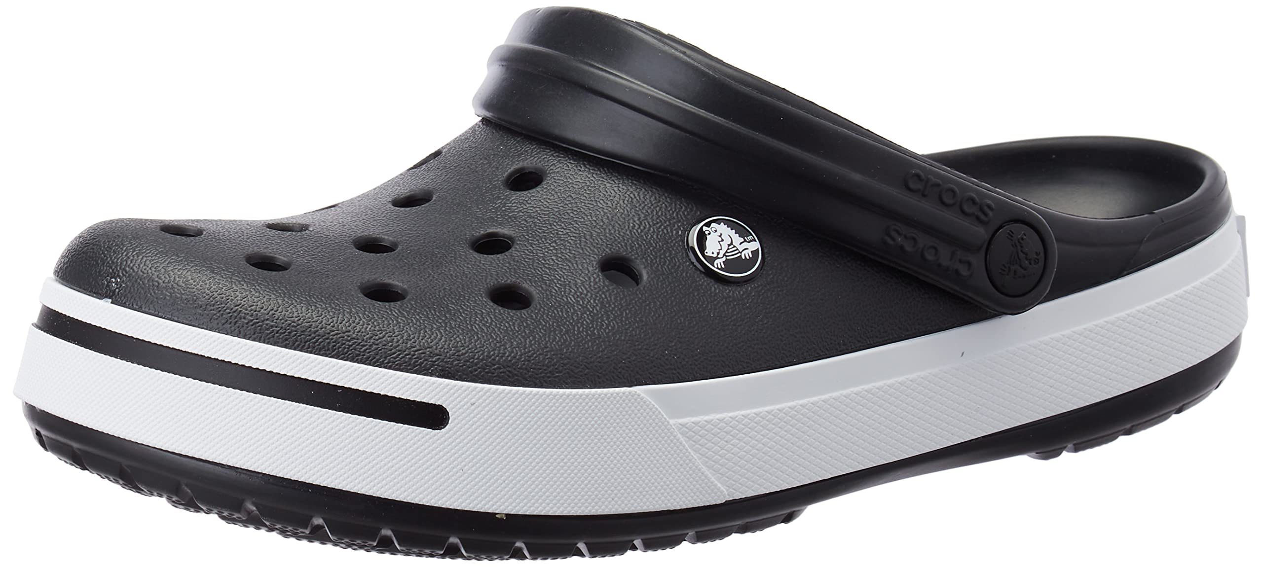 crocs Crcbnd II K Blk C4/5, Zuecos Niños Unisex, Negro-Schwarz (Black/Black 060)