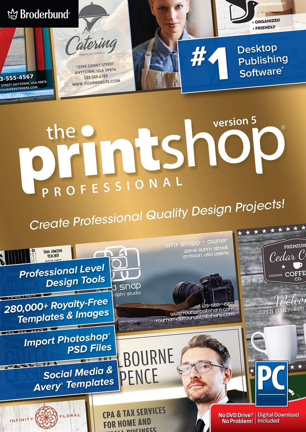 The Print Shop 5.0 Professional - Impressive Design Projects Made Easy [PC Downl