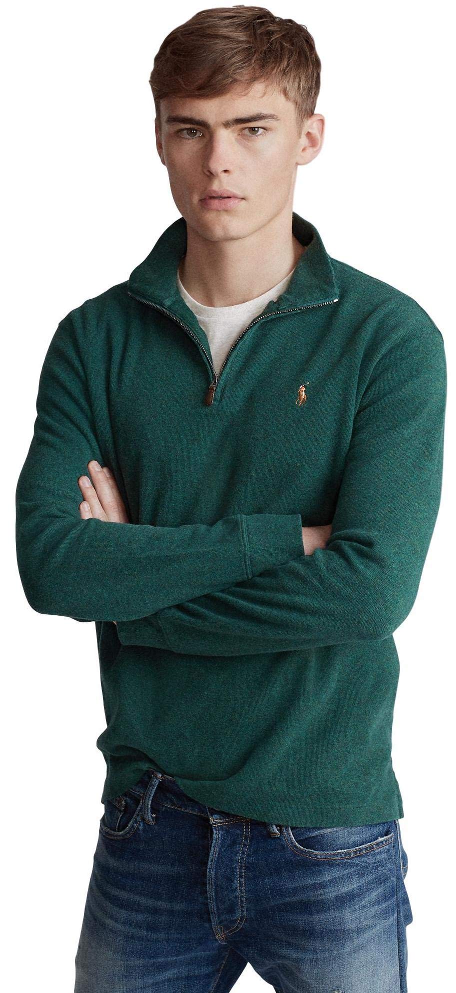 Polo Ralph Lauren Men's Long Sleeve Fleece Quarter Zip Sweatshirt