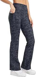 WILLIT Women's Thermal Leggings Yoga Leggings Winter Warm Sports Leggings High Waist with Pockets