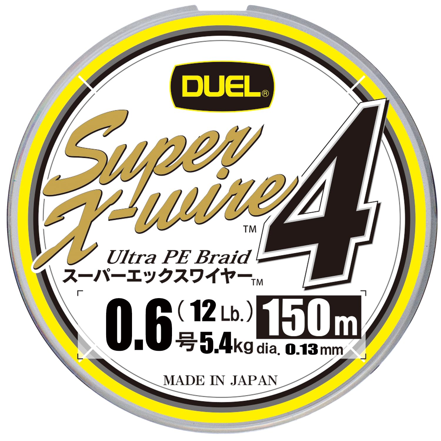 Duel PE Fishing Line Super X Wire 4 [Line Fishing Line Fishing Equipment, High S
