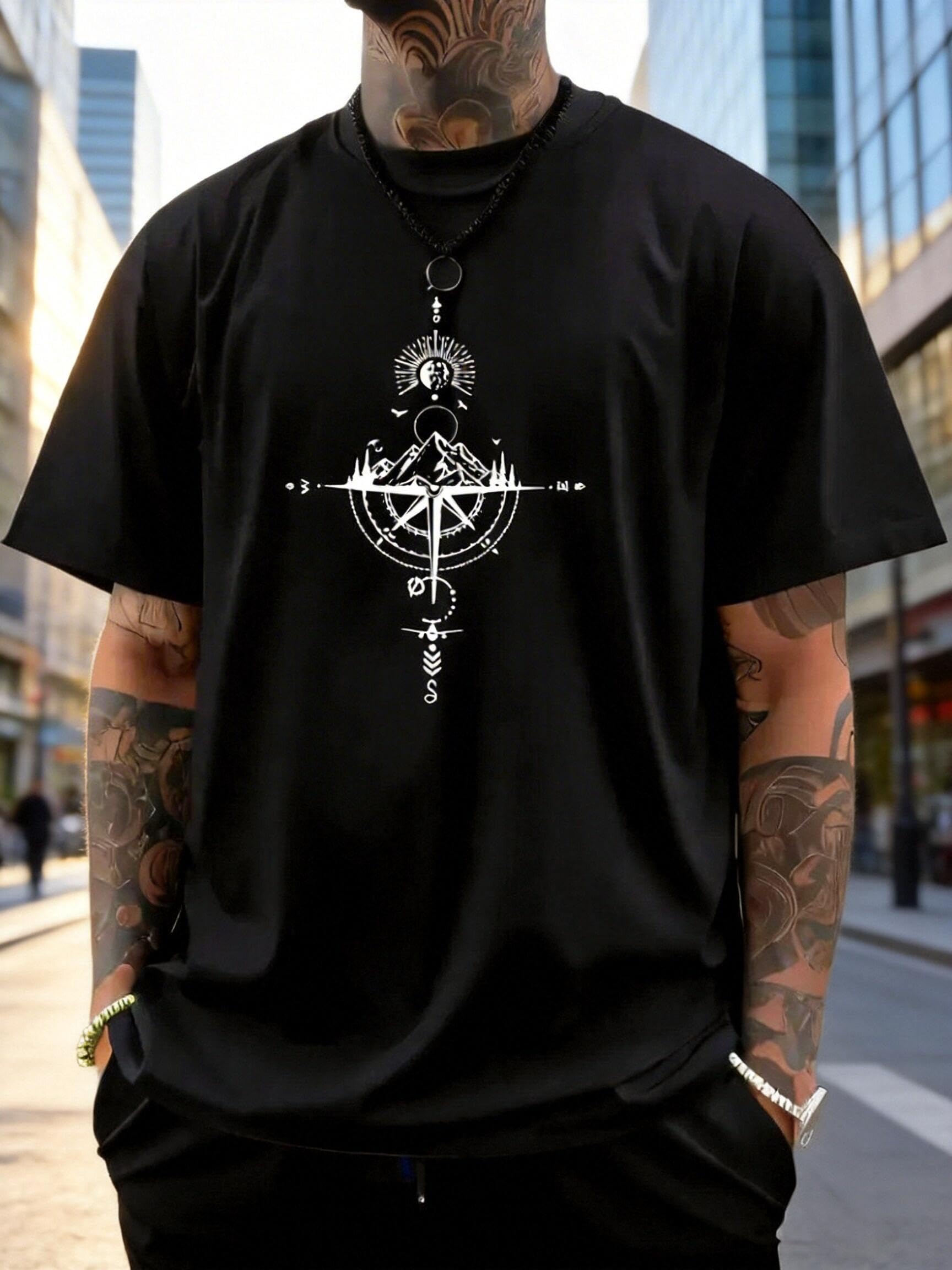 Paris Is Always A Good Idea Mens Eiffel Tower Print Short Sleeve Round Neck Casu