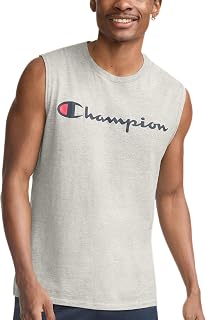 Champion Men's Graphic Jersey Muscle Shirt (Pack of 1)