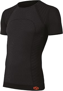 Breathable and Seamless Men's Work Shirt, Elastic T-Shirt with KW48 Antibacterial Technology, Guarantees Hygiene and Comfort, Men's Underwear Tight