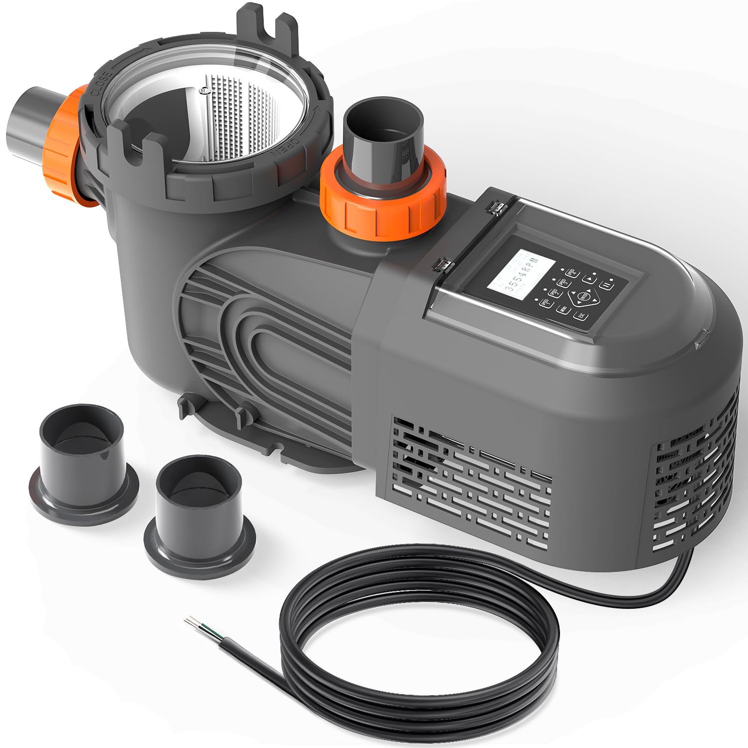 2.5HP Variable Speed Pool Pump for In Ground and Above Ground Pools 220V | Self-