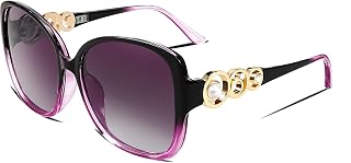 FEISEDY B2821 Women's Polarized Sunglasses Large 70s 80s
