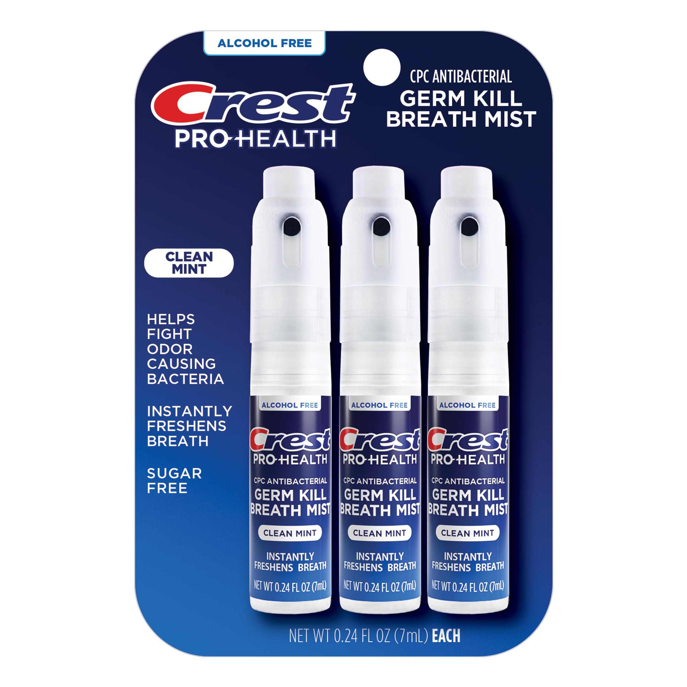 Crest Pro-Health | Portable Alcohol-Free CPC Mist with Clean Mint Flavor | Insta