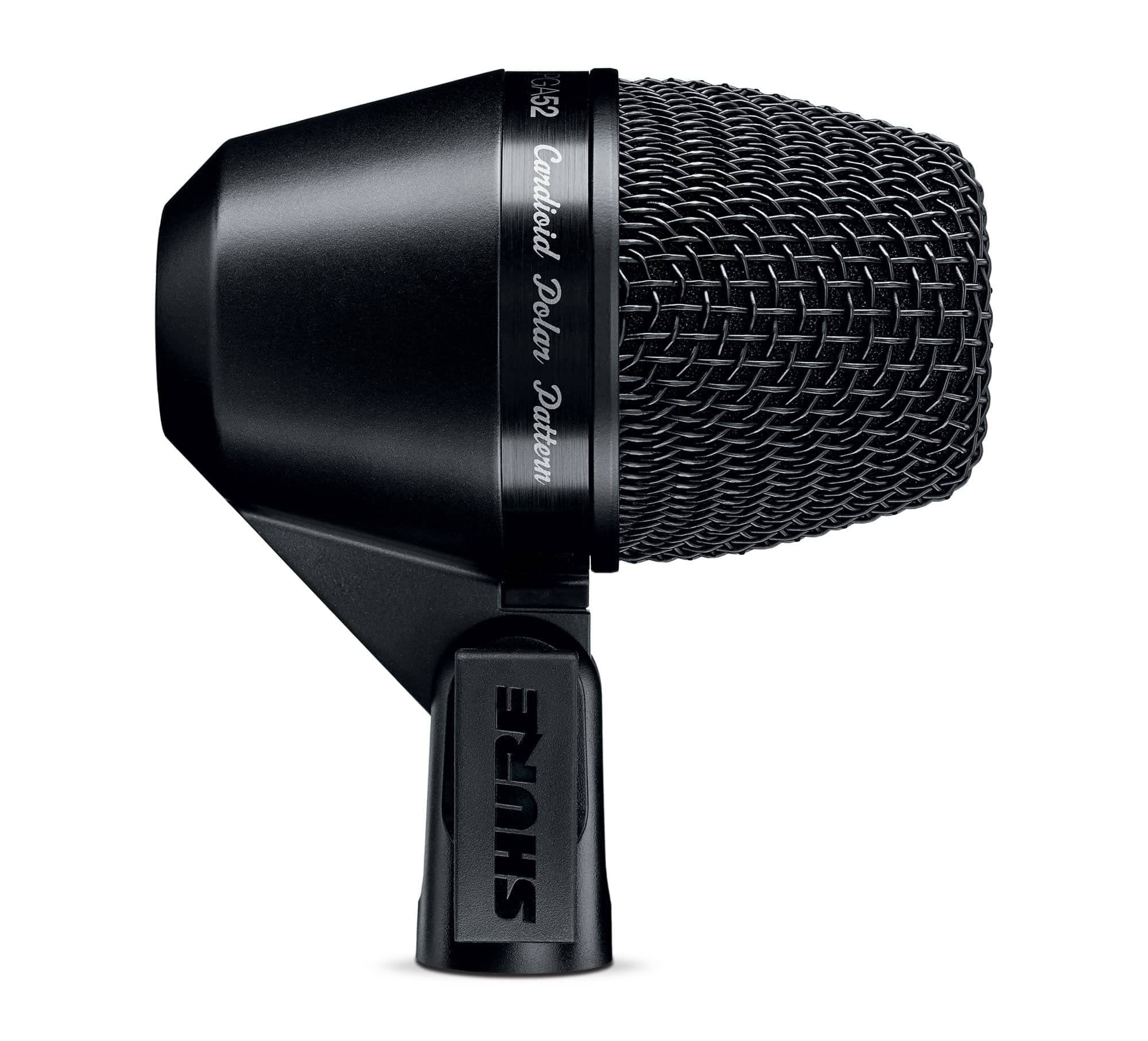 Shure PGA52 Dynamic Microphone - with Cardioid Pick-up Pattern, Swivel-Mount Dyn