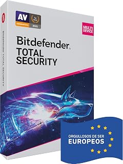 Bitdefender Total Security | 10 dispositivos | 2 años | PC/MAC/Móvil | Código de activación enviado por correo postal