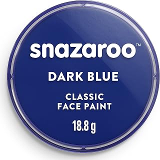 Snazaroo - Face and Body Paint - Dark Blue - 18ml - Fancy Dress Face Paint for Children and Adults