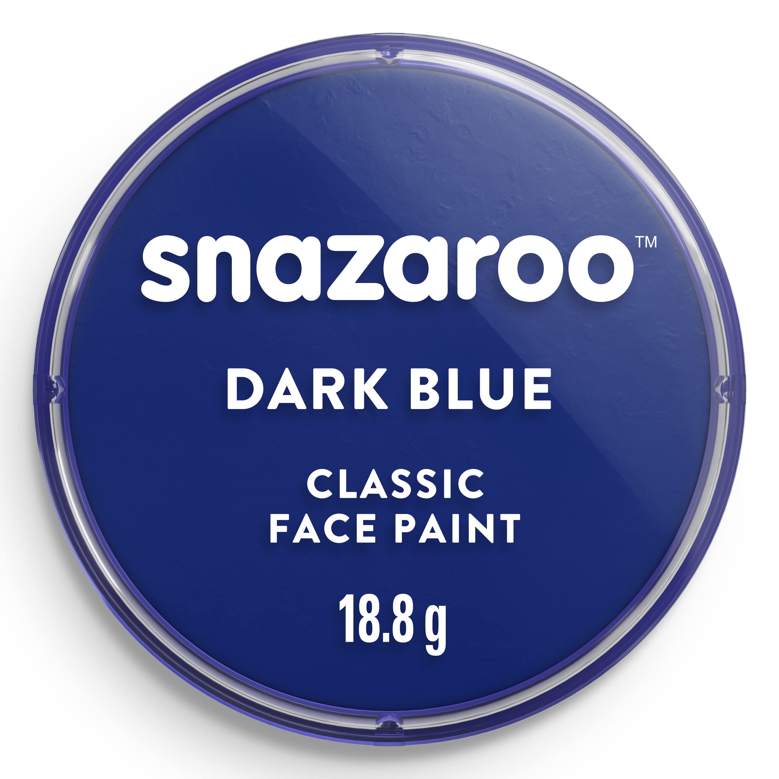 Snazaroo - Face and Body Paint - Dark Blue - 18ml - Fancy Dress Face Paint for C