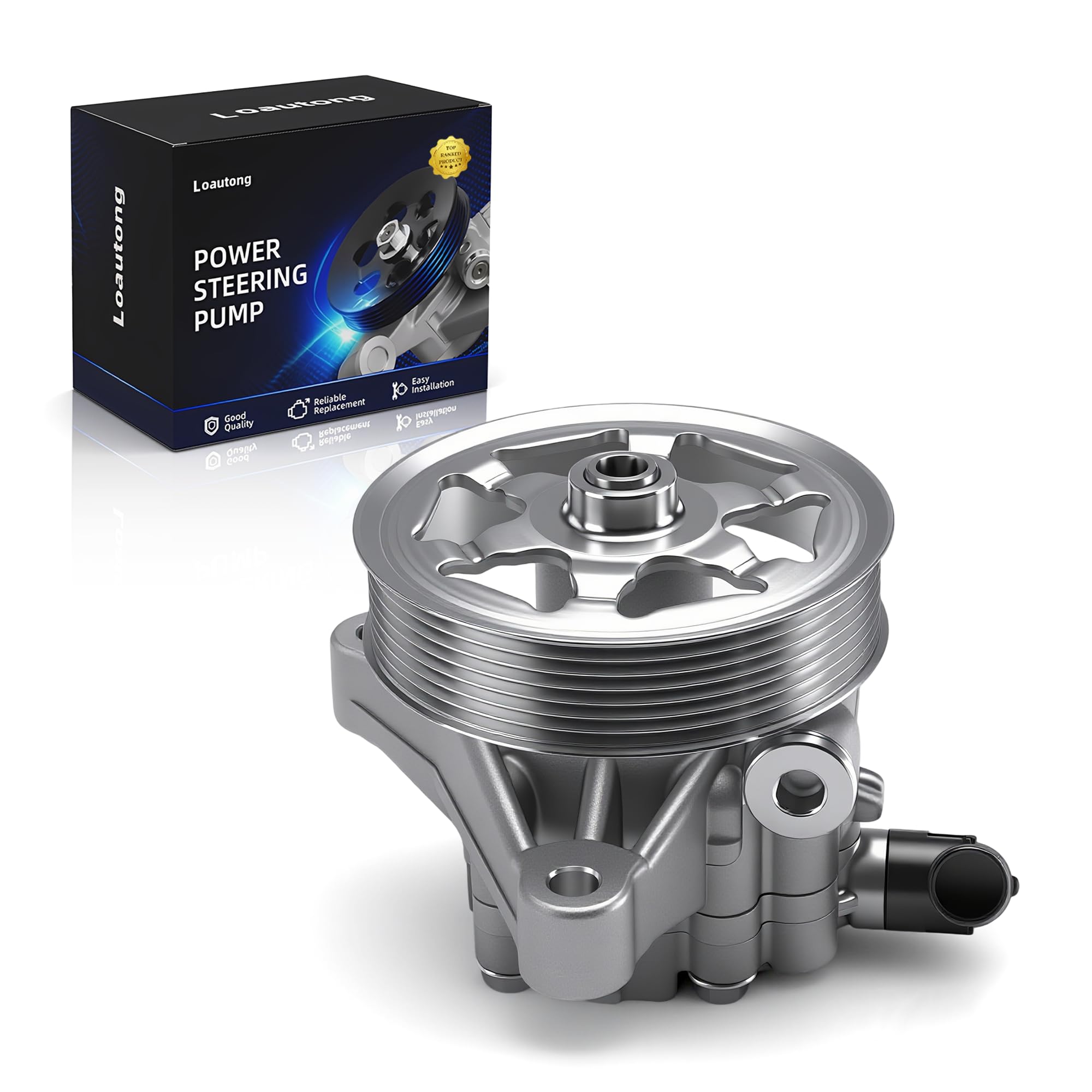 Loautong Power Steering Pump, 21-5495, for Honda Accord 2008-2012 2.4L | OE 21-5