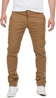 YZB Yazubi Men's Tech Chino Trouser – Slim Fit, Model: Kyle, Chino Trousers Jeans