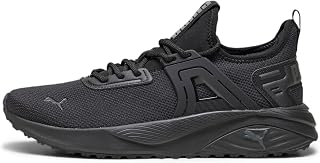 PUMA Men's Pacer 23 ShoesPUMA Men's Pacer 23 Shoes, Black-for All Time Red-Silver, 14