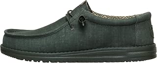 HEYDUDE Men's Wally Stretch Canvas Sneaker Boots