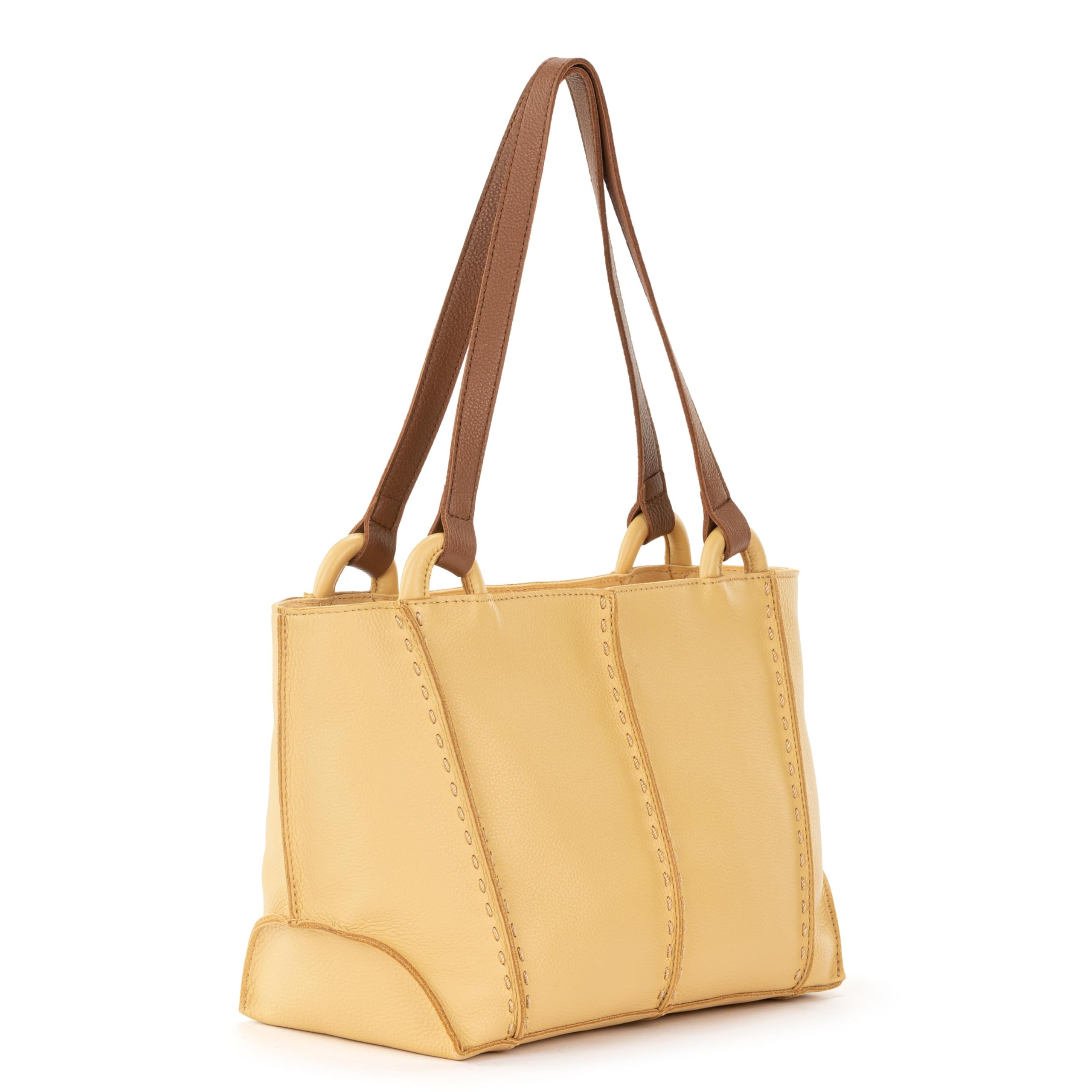 The Sak Los Feliz サッチェルバッグ - 女性用財布 日常&旅行用 - ショルダーバッグストラップ&ジッパー開閉のゆったりとしたハンドバッグ, 