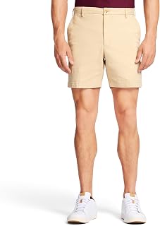Izod Men's Saltwater Stretch 7" Chino Short