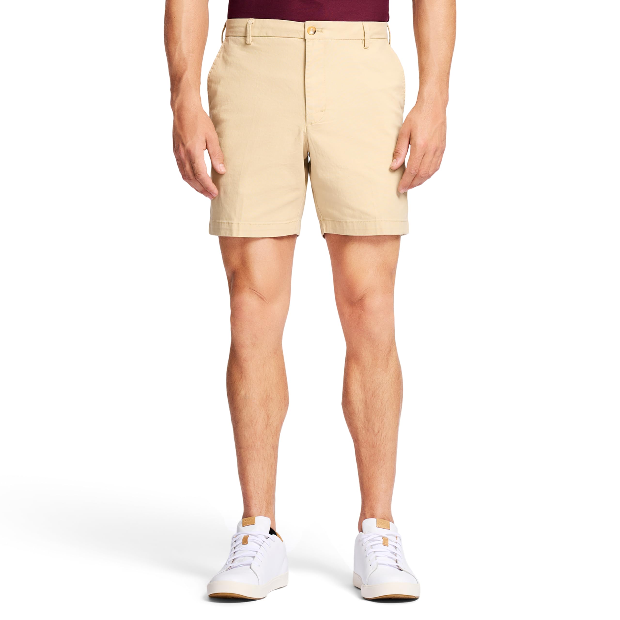Izod Men's Saltwater Stretch 7" Chino Short