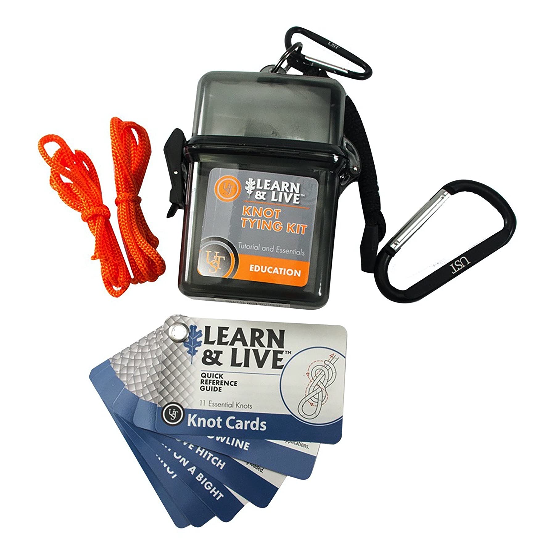 UST Learn & Live Outdoor Educational Kits with Waterproof Cards, Tools and Water