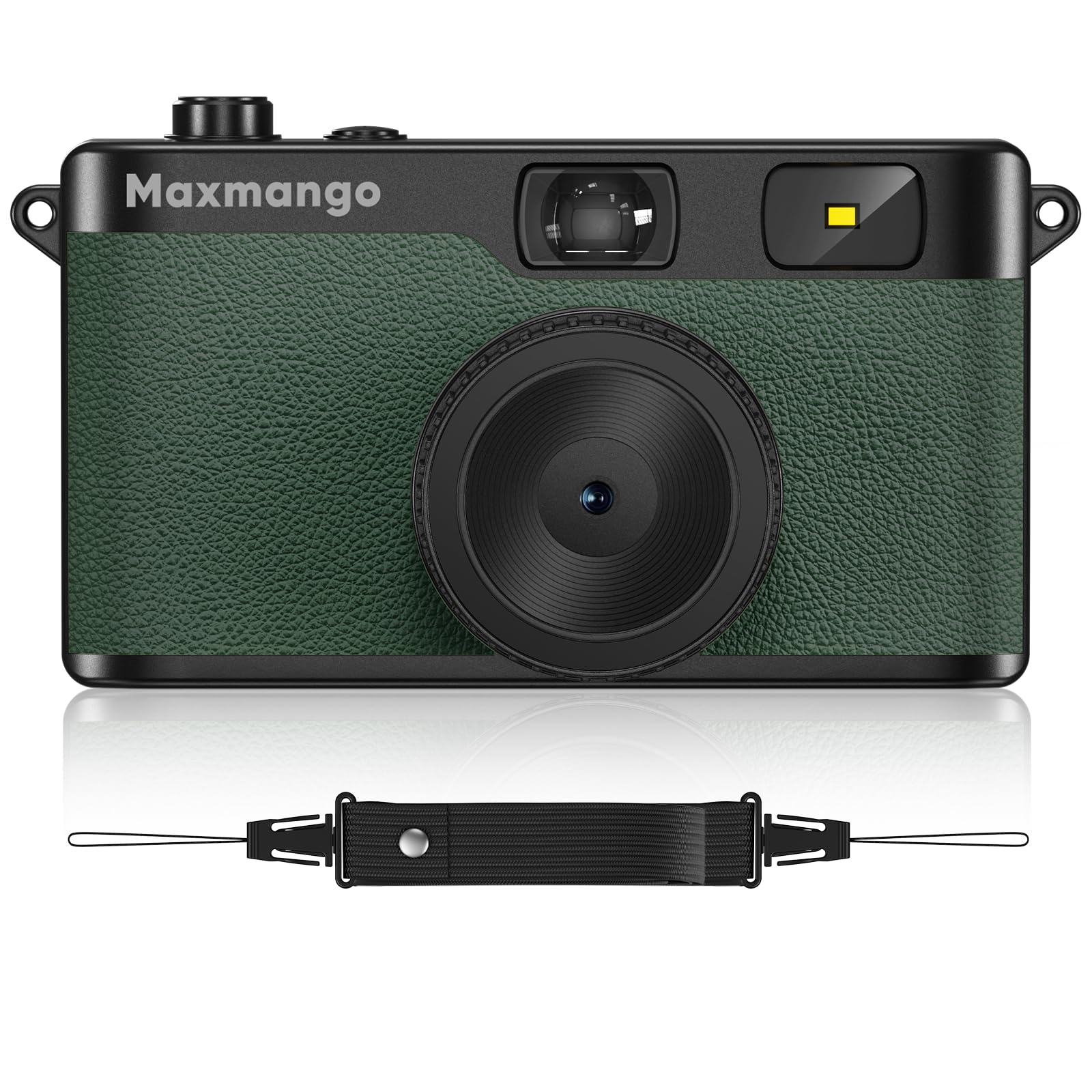 Maxmango D53 Vintage Digital Camera - Retro Digital Camera 12MP Screenless Vinta