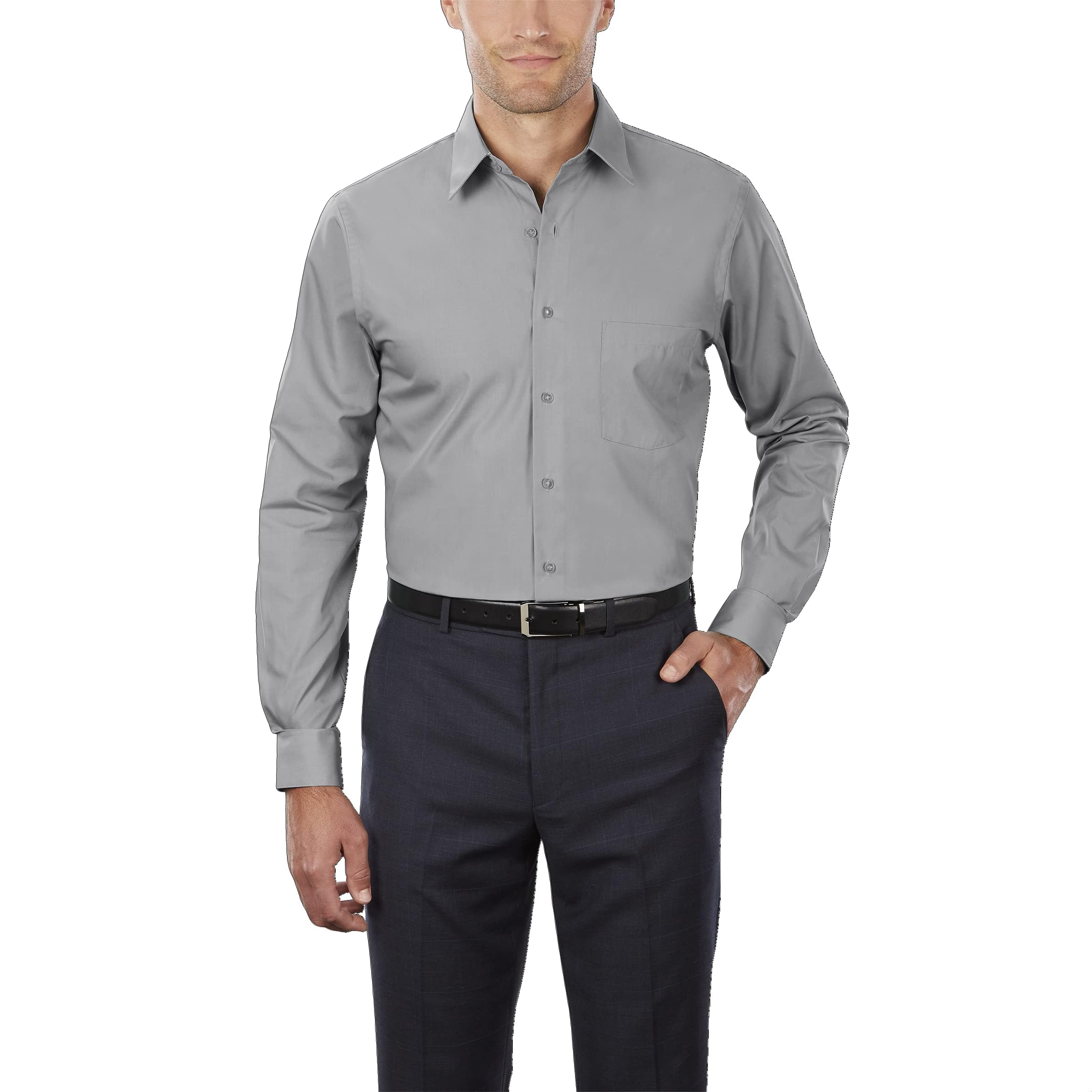Van Heusen Men's Poplin Classic Shirt