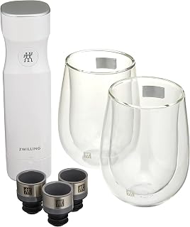 Zwilling Z1021-045 Fresh & Save Vacuum Wine Sealer, Gift Set, Anti-Oxidation, Wine, Gift