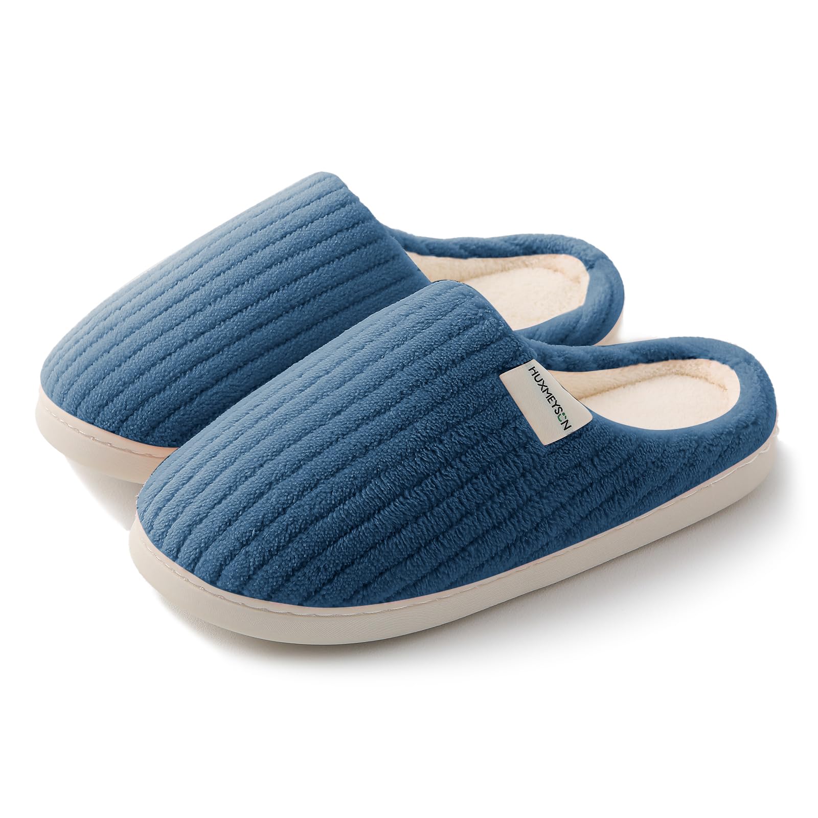 HUXMEYSON Womens Slippers Fuzzy House Slippers, Cozy Slippers for Women Indoor F