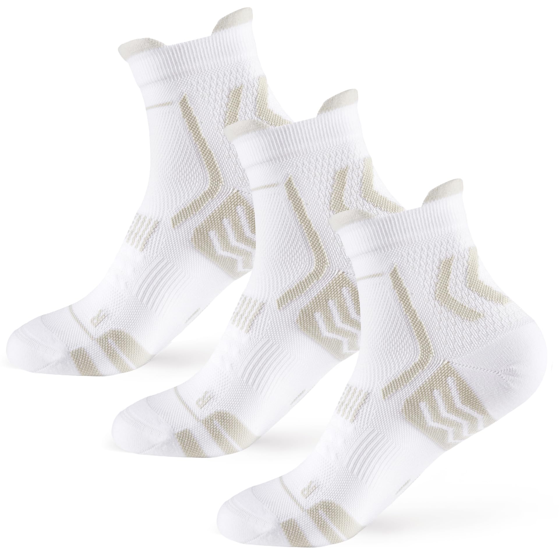 Ankle Running Socks for Women: Light Compression for Arch Surpport