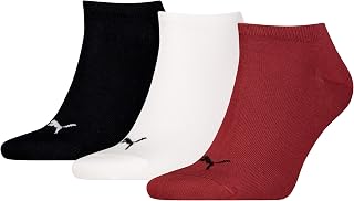 PUMA PLAIN 3P SNEAKER SOCKS UNISEX - Adult, Black, 47-49