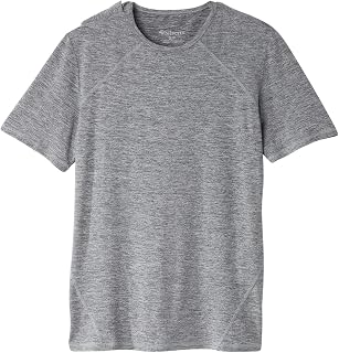 Silverts Men's Adaptive Open Back T-Shirt, Assisted Dressing Active Tee