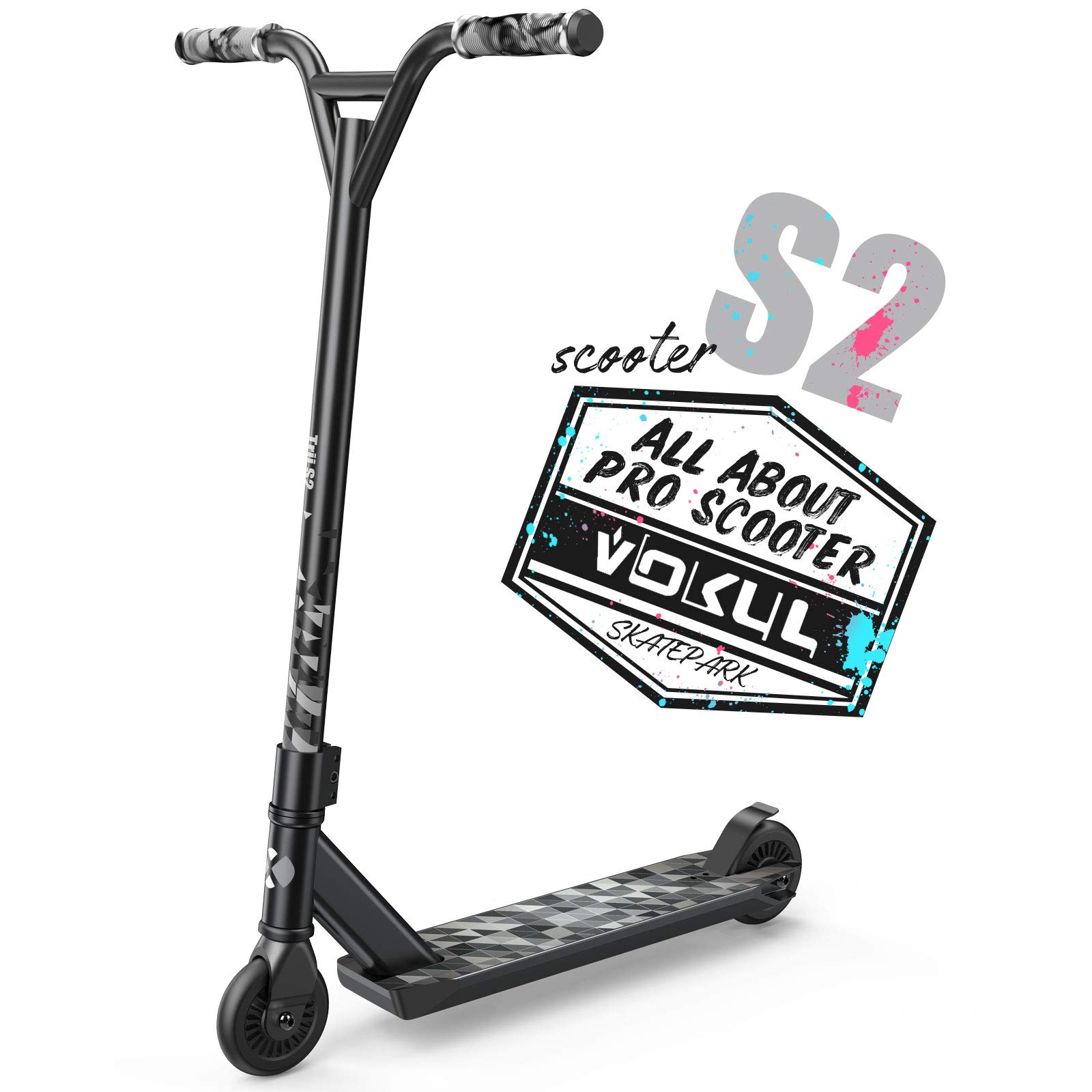 VOKUL Pro Scooters for Teens Stunt Scooter for Kids 6 Years and Up Trick Scooter