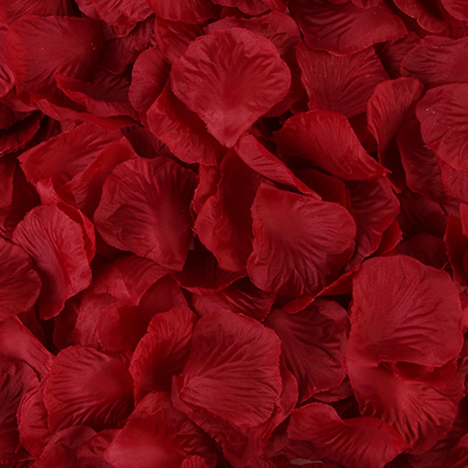 1000 PCS Artificial Fake Rose Petals(Dark Red)