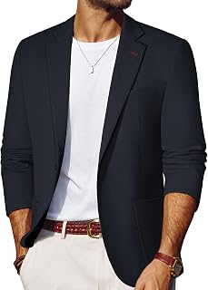 PJ PAUL JONES Mens Blazer Casual Sport Coats Lightweight Suit Jacket