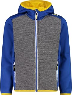 CMP Children's Jacket with Fixed Hood Unisex – Children and Teenagers (Pack of 1)