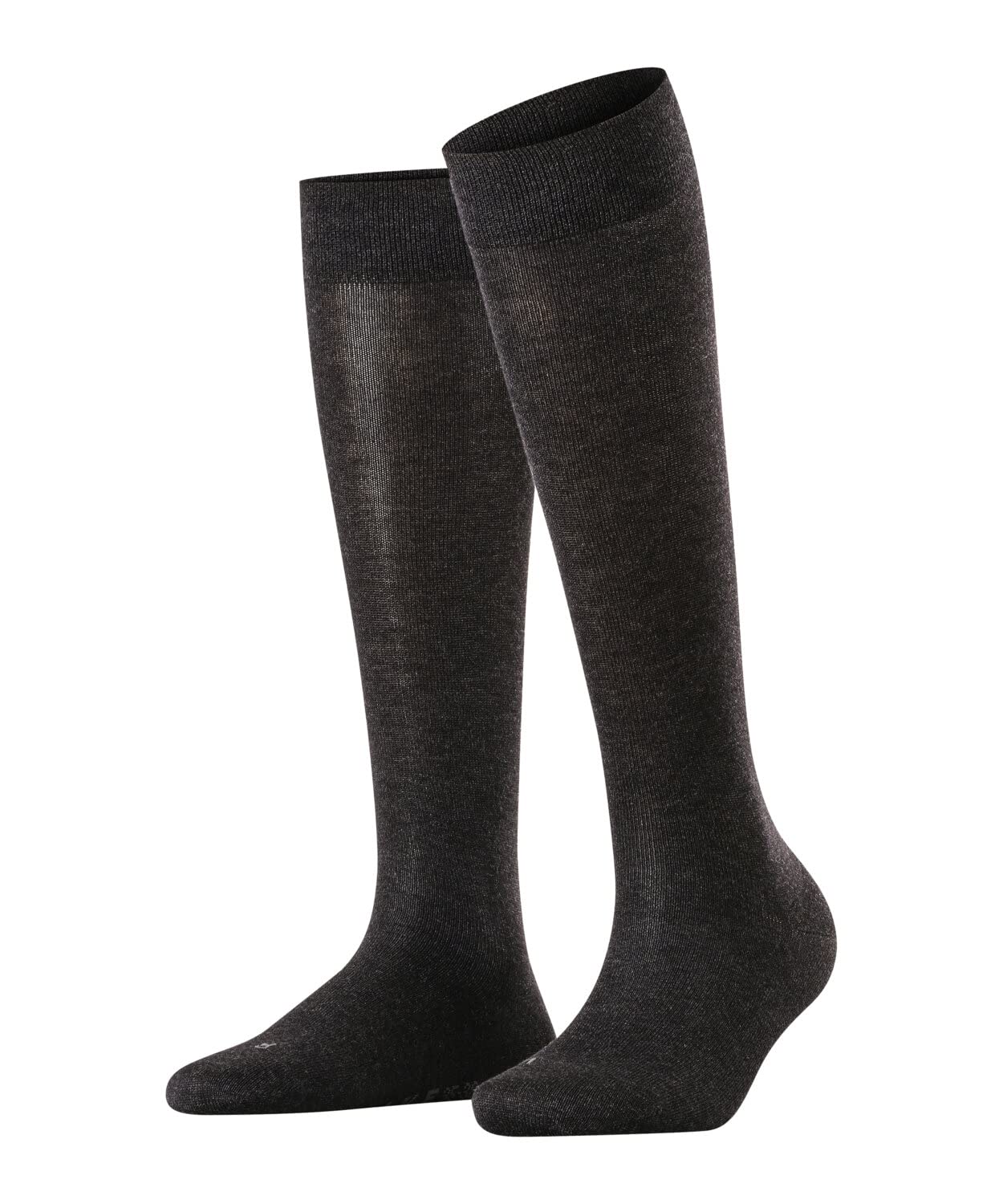FALKE Women's Sensitive London Knee-High Socks Wide Tops For A Soft Grip On The 