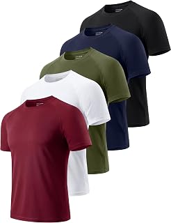 Cimic 1, 3, 5 or 7 Pieces Men's Functional Running Sports T-Shirt