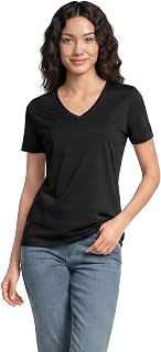 Lands' End Women's Supima V-Neck T-Shirt