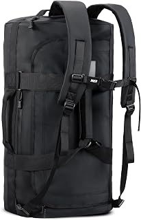 MIER 40L/60L/90L Water Resistant Backpack Duffel, Heavy Duty Duffle Bags | Heavy-Duty; Inner Zipper Pockets; Suit for Travel Gym Camping Sports Weekend Getaways; Convertible with Backpack Straps
