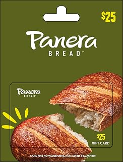 Panera Physical Gift Card | $25