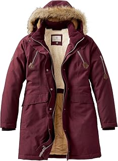 Legendary Whitetails womens Water Resistant Anchorage Parka Winter Coat With Removable HoodParka