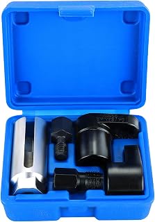 Acymner 5PCS O2 Sensor Removal &amp; Thread Chaser Tool Set | O2 Sensor Socket Set for Automotive Oxygen Sensors, Oxygen Sensor Socket Set, 22mm Offset Wrench with 3/8"&amp;1/2" Drives (Blue)