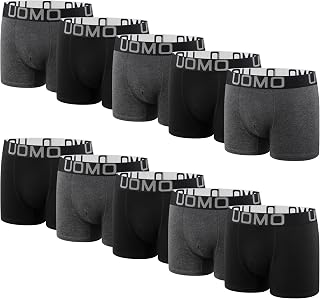L&K 5/10 Lot Men's Cotton Boxer Shorts - Sizes M to 5XL - Men's Classic Pack Colours with Elastane 1116