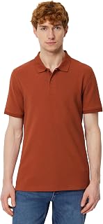 Amazon Essentials Men's Short Sleeve Slim-Fit Cotton Pique Polo Shirt, Breathable Collared