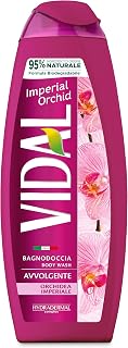 Vidal - Imperial Orchid Body Wash, Enveloping Formula, Orchid Fragrance, Dermatologically Tested, 500 ml