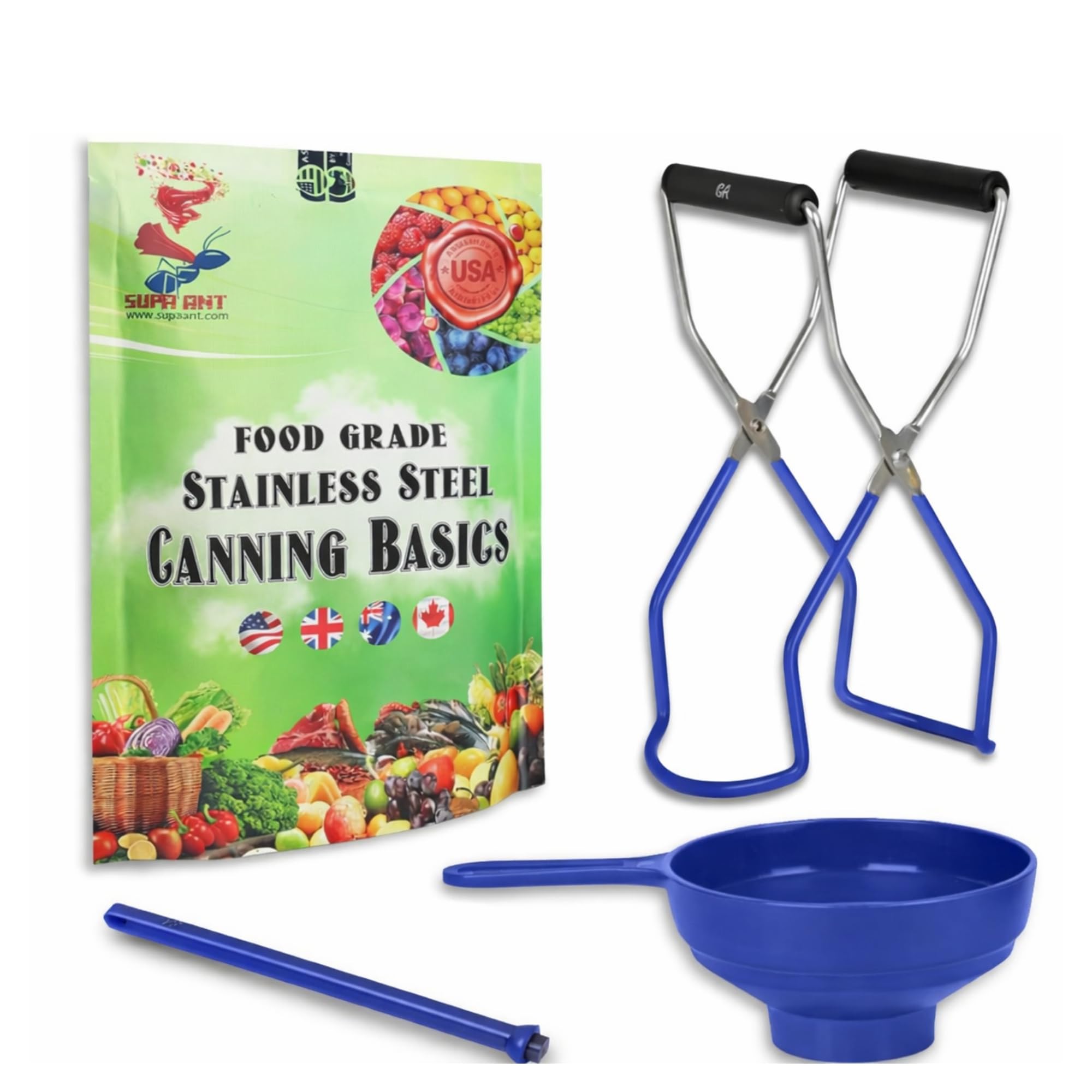Supa Ant Canning Supplies Starter Kit (Food Grade) - Canning Kits Set for Beginn