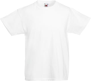 Fruit of the Loom Ss028b Unisex Children's T-Shirt (Pack of 1)