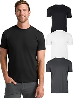 True Classic Mens T-Shirts – Short Sleeve Crew Neck